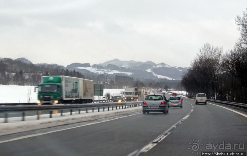 "Эх, дороги. Снег да ту-уман..." Зимние автобаны Баварии