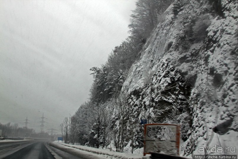 "Эх, дороги. Снег да ту-уман..." Зимние автобаны Баварии