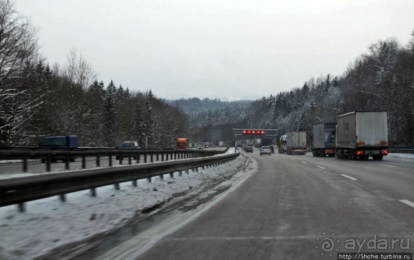 "Эх, дороги. Снег да ту-уман..." Зимние автобаны Баварии