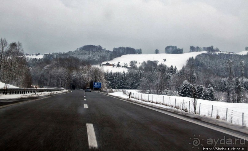 "Эх, дороги. Снег да ту-уман..." Зимние автобаны Баварии