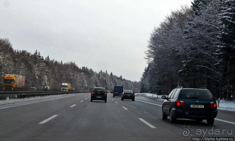 "Эх, дороги. Снег да ту-уман..." Зимние автобаны Баварии