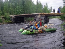Поход на байдарках по реке Калга. Первые впечатления. Река.