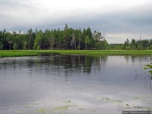Поход на байдарках по реке Калга. Первые впечатления. Река.
