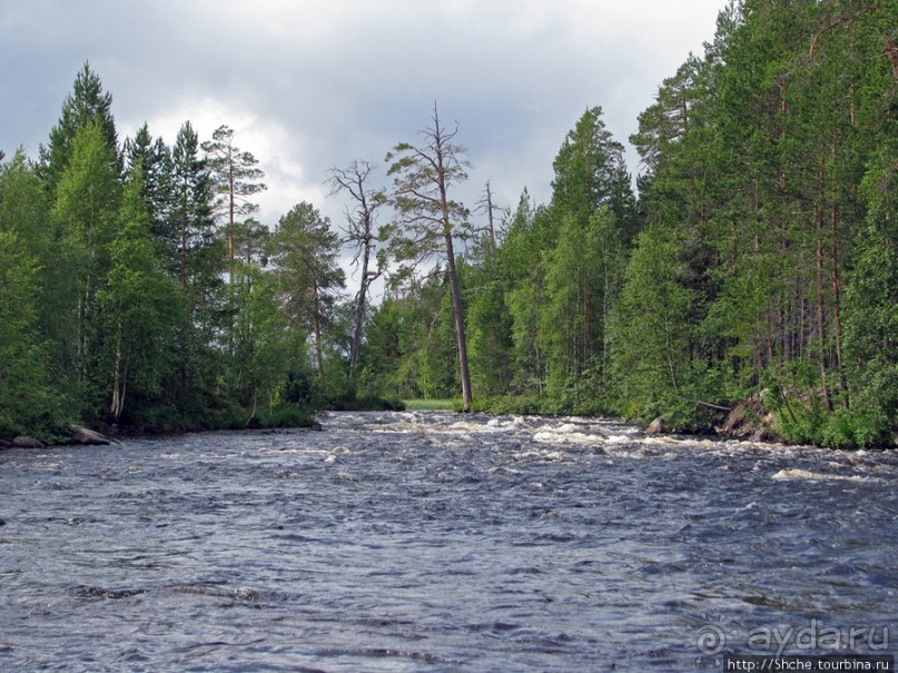 Поход на байдарках по реке Калга. Первые впечатления. Река.
