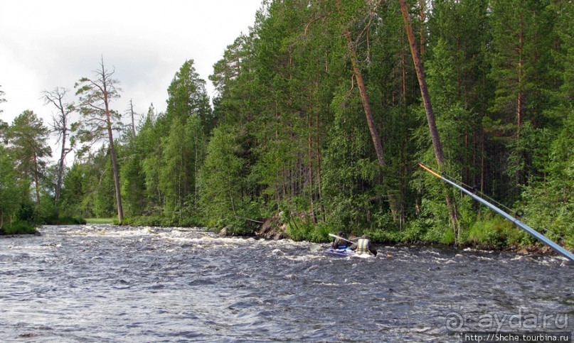 Поход на байдарках по реке Калга. Первые впечатления. Река.