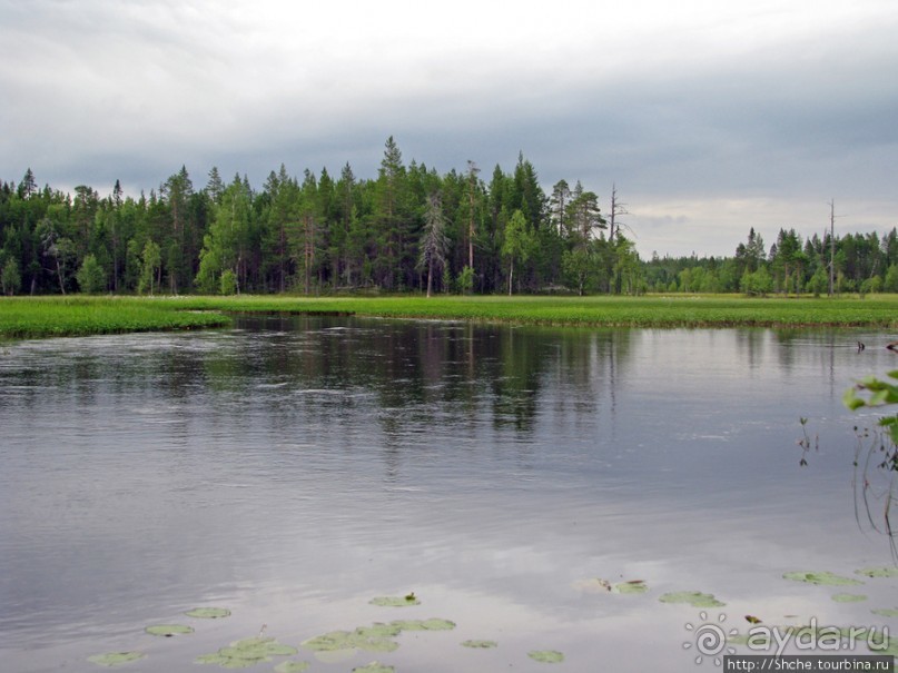 Поход на байдарках по реке Калга. Первые впечатления. Река.
