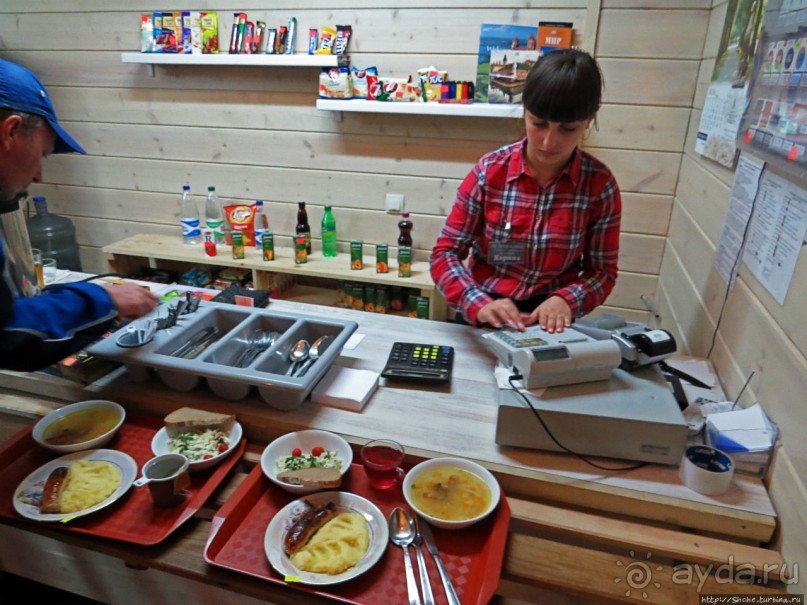 " Домашняя еда как у бабушки" — кафе возле замка в Несвиже