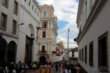 Центр Кито — крупнейший колониальный район Южной Америки