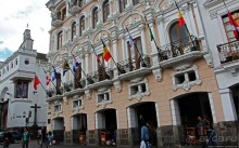 Центр Кито — крупнейший колониальный район Южной Америки