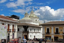 Центр Кито — крупнейший колониальный район Южной Америки