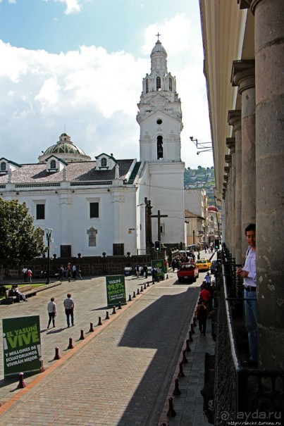Центр Кито — крупнейший колониальный район Южной Америки