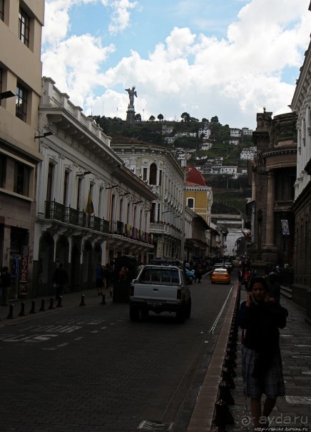 Центр Кито — крупнейший колониальный район Южной Америки