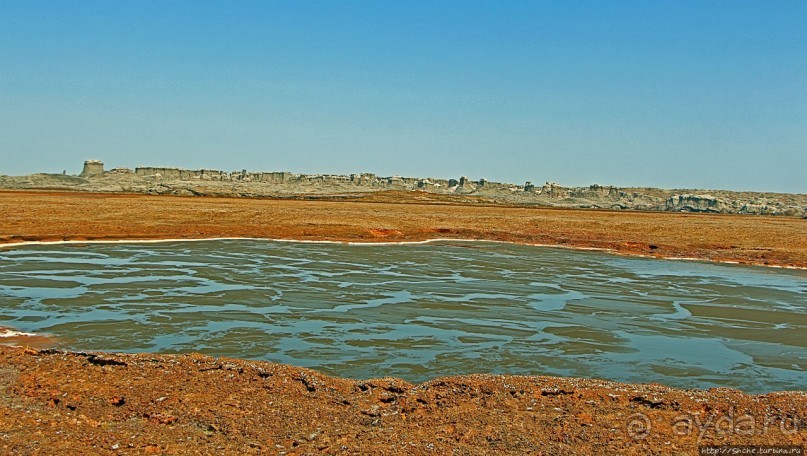 Кислотное "черное" озеро