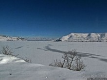 Замерзшие берега Дир Крик — поездка на исторической ж.д.