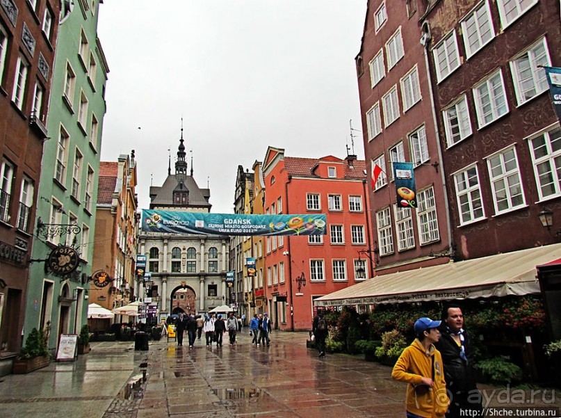 Другой кусочек Королевского Тракта — Ulica Dluga в Гданьске