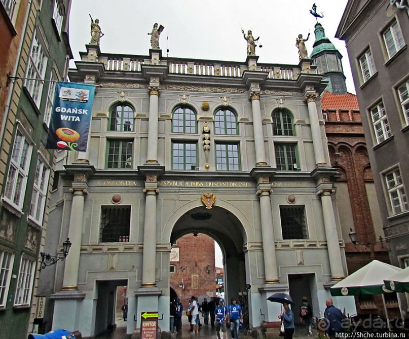 Другой кусочек Королевского Тракта — Ulica Dluga в Гданьске