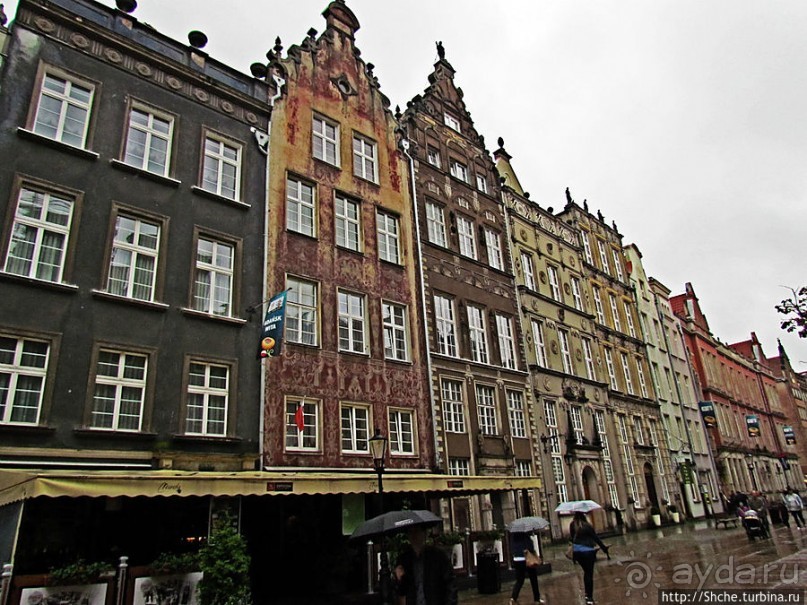 Другой кусочек Королевского Тракта — Ulica Dluga в Гданьске