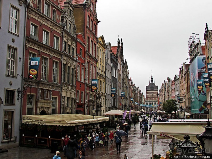Другой кусочек Королевского Тракта — Ulica Dluga в Гданьске