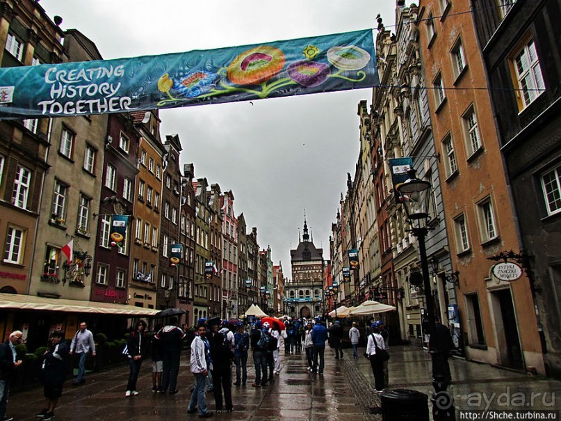 Другой кусочек Королевского Тракта — Ulica Dluga в Гданьске