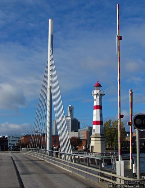 Район Vastra Hamnen - не для туристов,здесь живут и трудятся