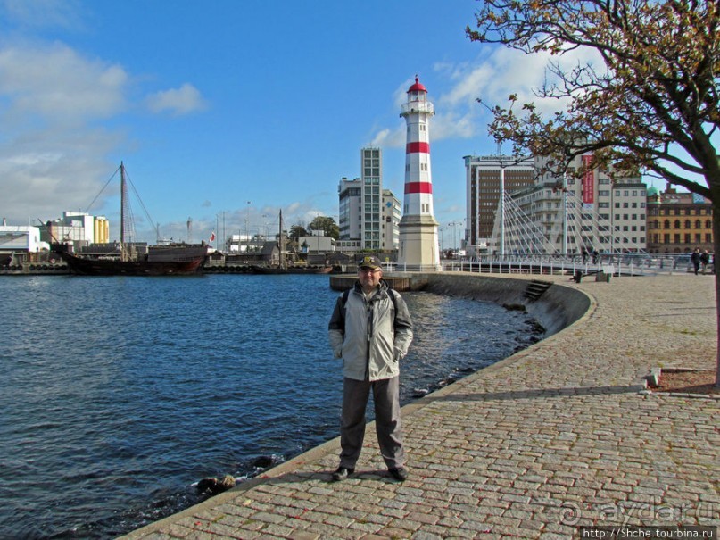 Район Vastra Hamnen - не для туристов,здесь живут и трудятся