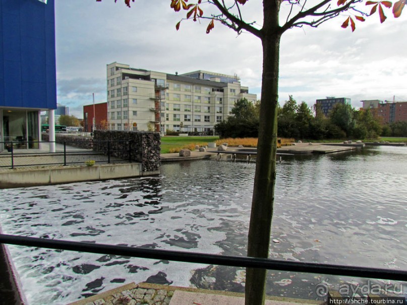 Район Vastra Hamnen - не для туристов,здесь живут и трудятся