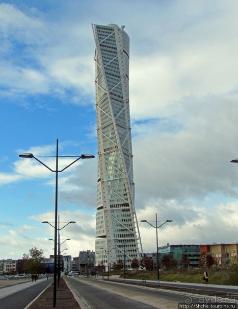 Район Vastra Hamnen - не для туристов,здесь живут и трудятся