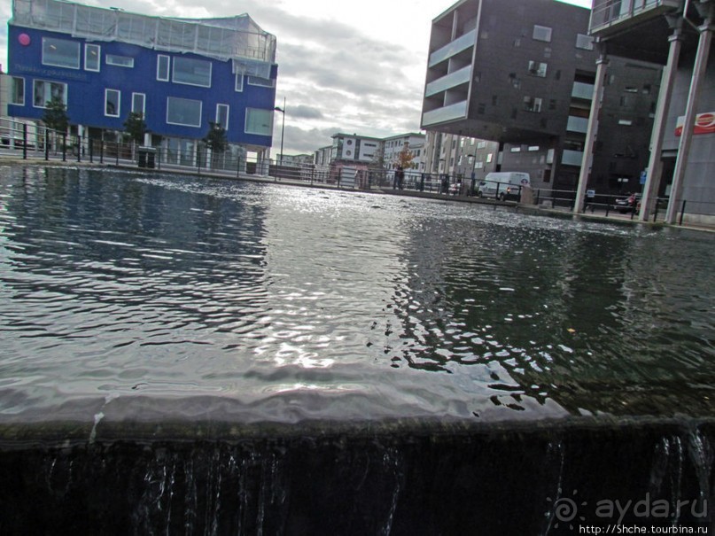 Район Vastra Hamnen - не для туристов,здесь живут и трудятся