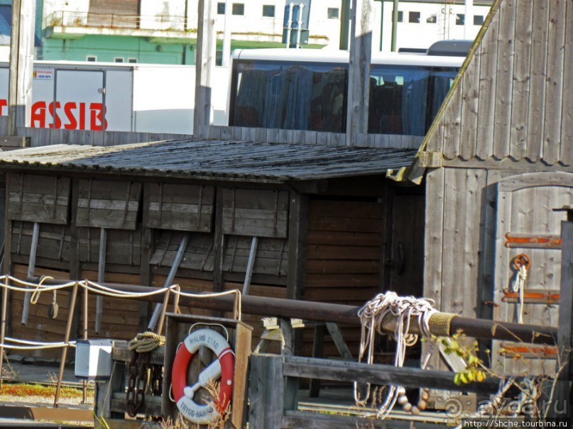 Район Vastra Hamnen - не для туристов,здесь живут и трудятся