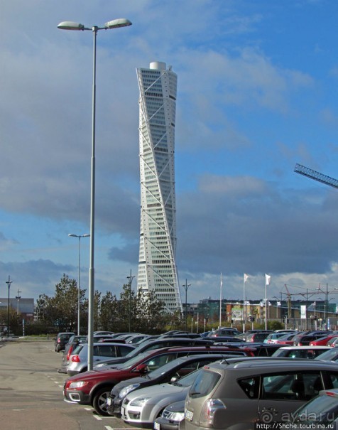 Район Vastra Hamnen - не для туристов,здесь живут и трудятся