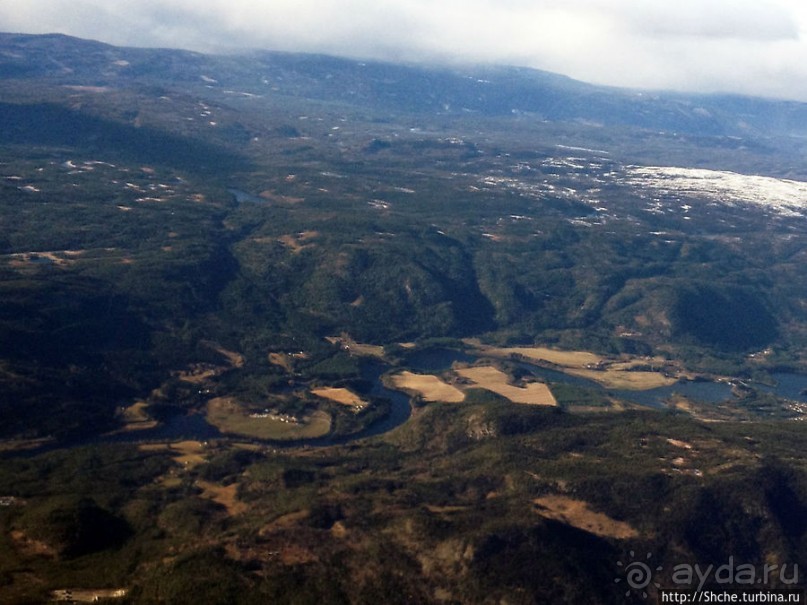 "Под крылом самолета о чем-то поет..." Перелет Тронхейм-Осло