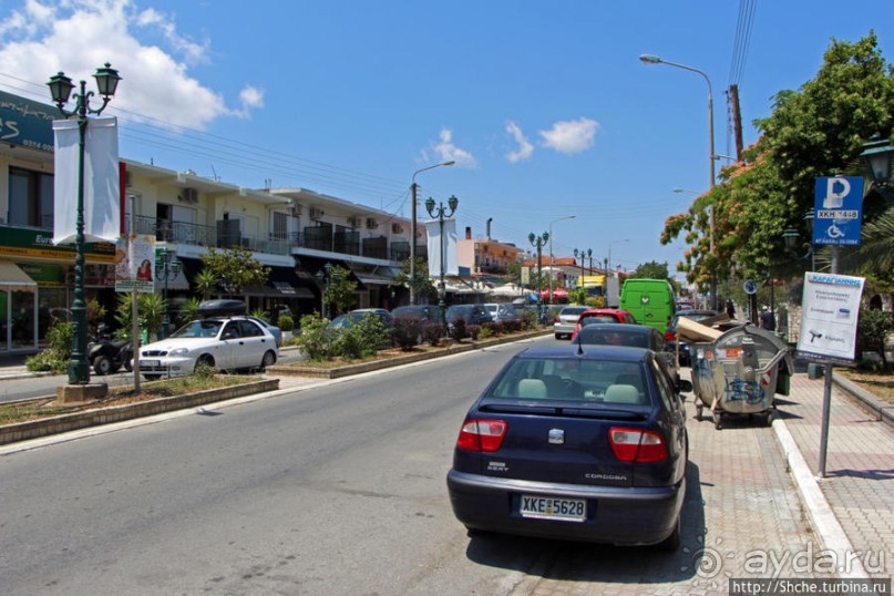 Каллифея — туристический центр полуострова Кассандра