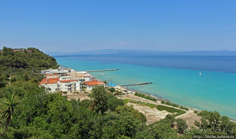 Каллифея — туристический центр полуострова Кассандра