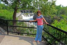 Оттава: Водопад "Спина свиньи"