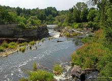 Оттава: Водопад "Спина свиньи"
