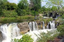 Оттава: Водопад "Спина свиньи"