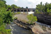 Оттава: Водопад "Спина свиньи"
