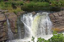 Оттава: Водопад "Спина свиньи"