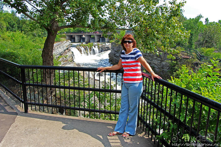 Оттава: Водопад "Спина свиньи"