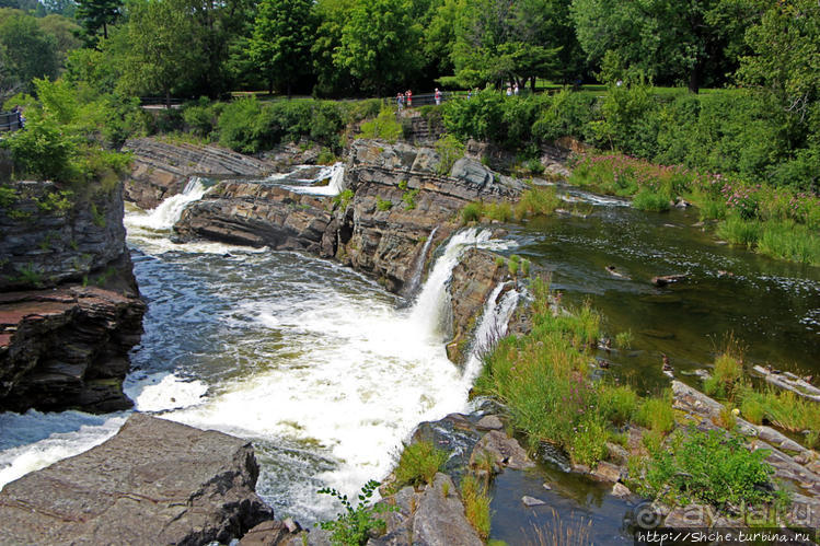 Оттава: Водопад "Спина свиньи"
