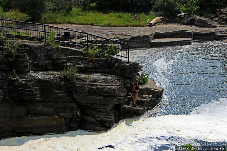 Оттава: Водопад "Спина свиньи"