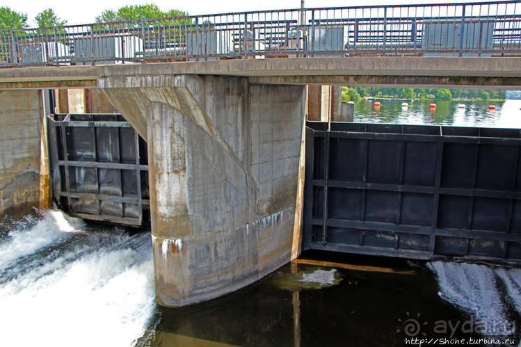 Оттава: Водопад "Спина свиньи"