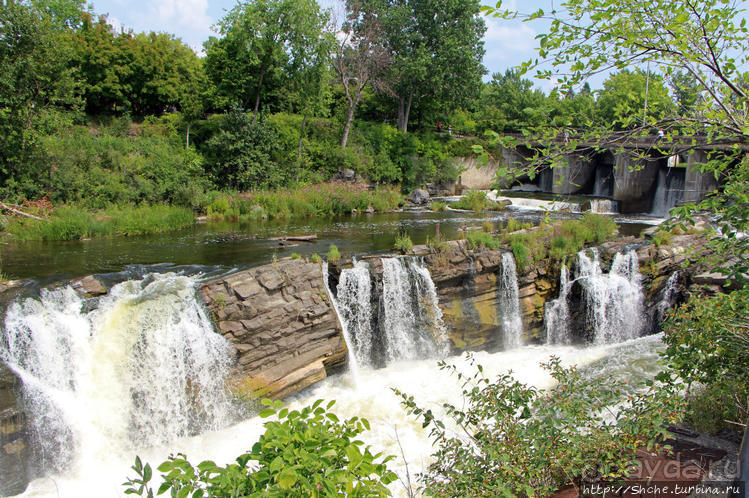 Оттава: Водопад "Спина свиньи"