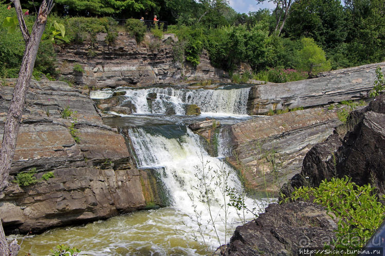 Оттава: Водопад "Спина свиньи"
