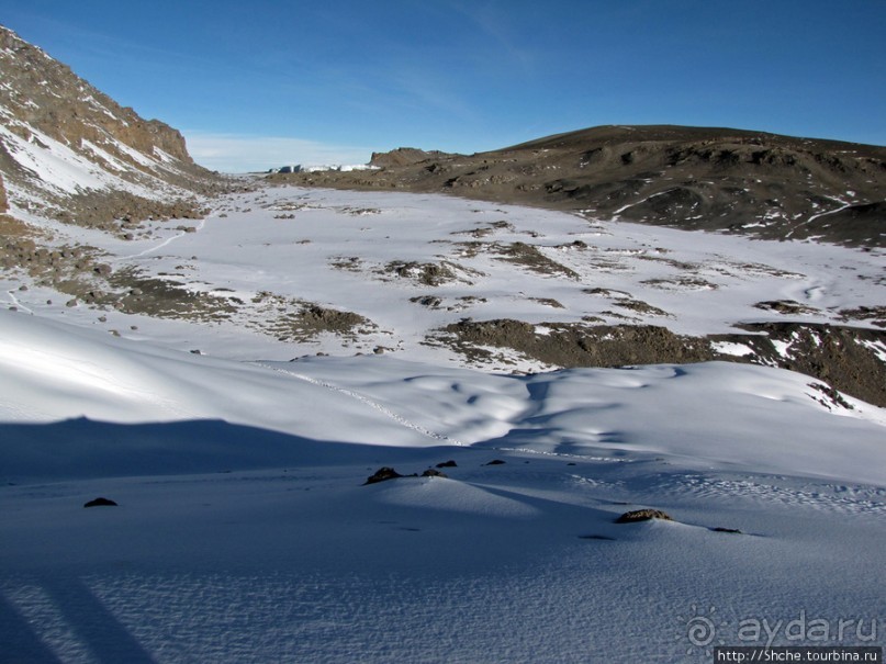 Рассвет на вершине Африки. Ледники, которым осталось лет 20.