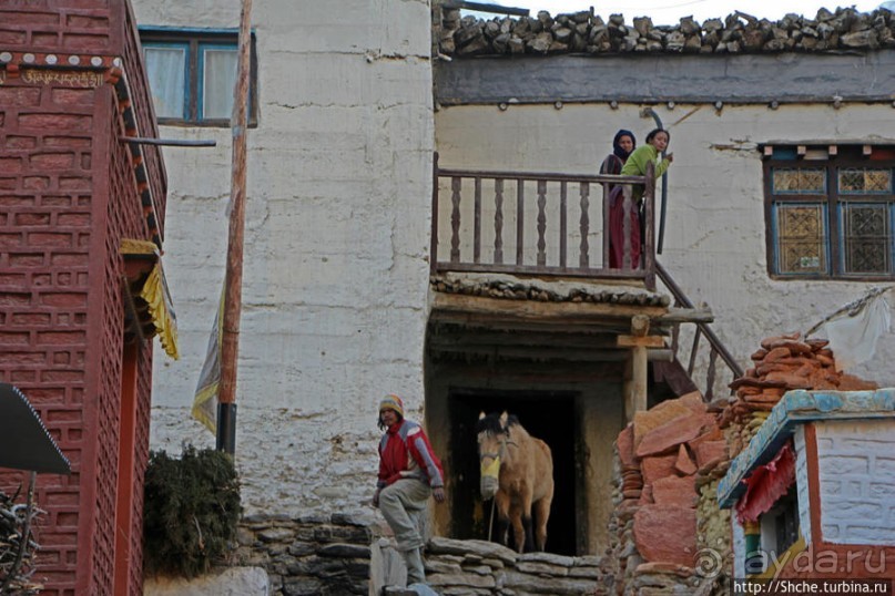 Мустанг. Завершение первого дня, подымаемся из долины реки