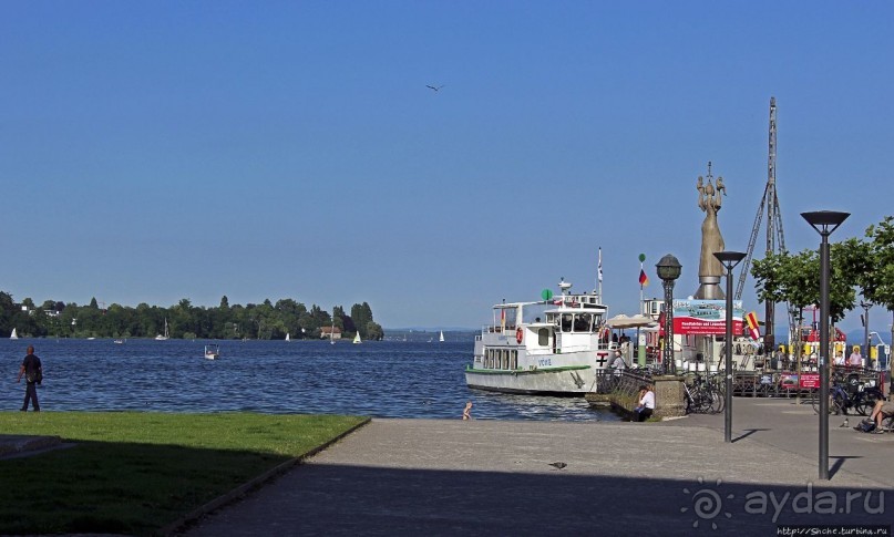 Крутецкий ресторан на Боденском озере в Констанце