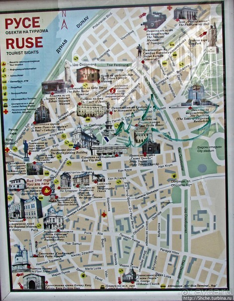 Болгарский город Русе — от неоклассицизма до современности