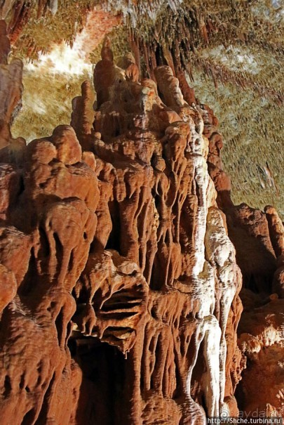 Шикарная пещера на Халкидики — буйство природы