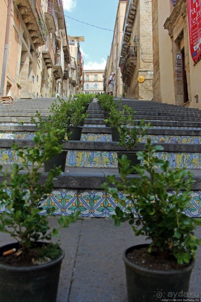 Лестница св.Марии на Горе — визитная карточка Кальтаджироне